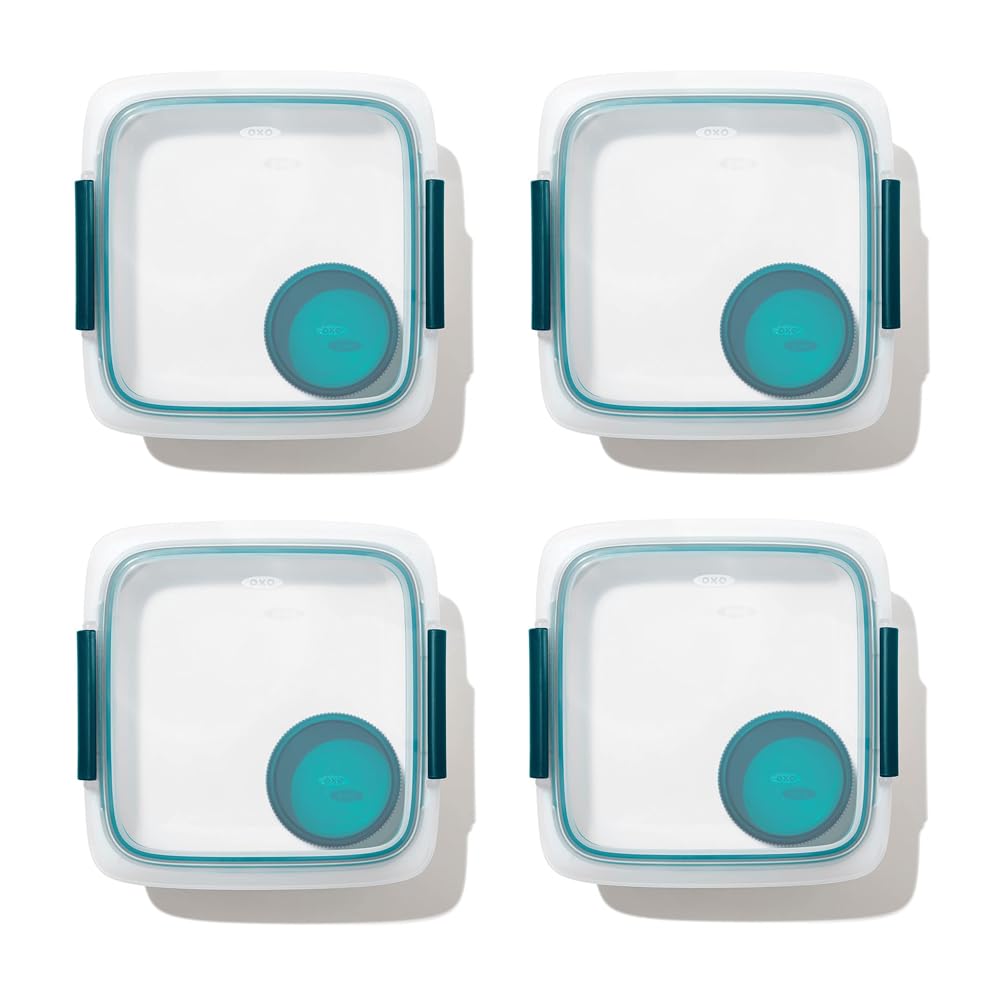 OXO Good Grips Prep & Go Lot de 4 récipients à salade étanches 6,3 tasses