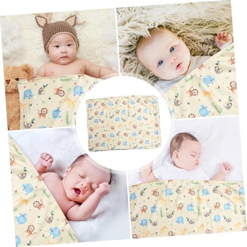 Couverture peluche enfant TOYANDONA en polyester corail lavable