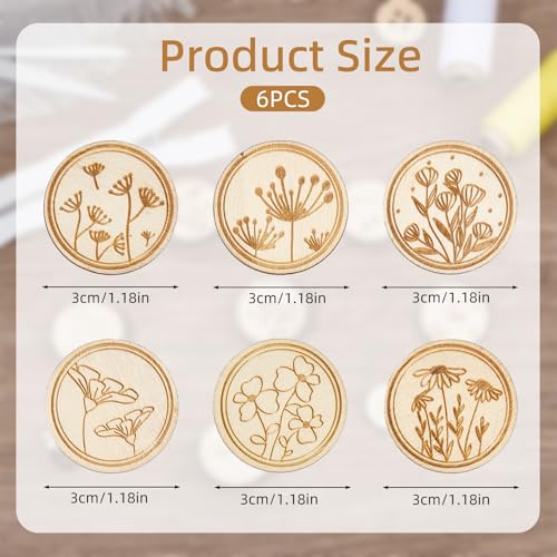 letsinstyle 6 Stück Blumen Magnetischer Nadelhalter Retro Bemalter Magnetischer Nadelhalter Für Nanny Nadeln Nähzubehör Für Kreuzstich Stickerei Handarbeitswerkzeuge