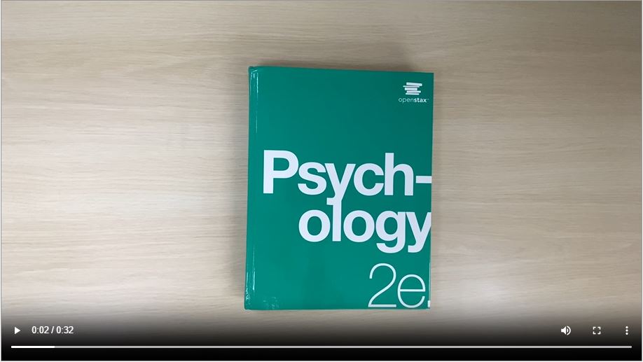 Watch Psychology 2e official OpenStax textbook product overview