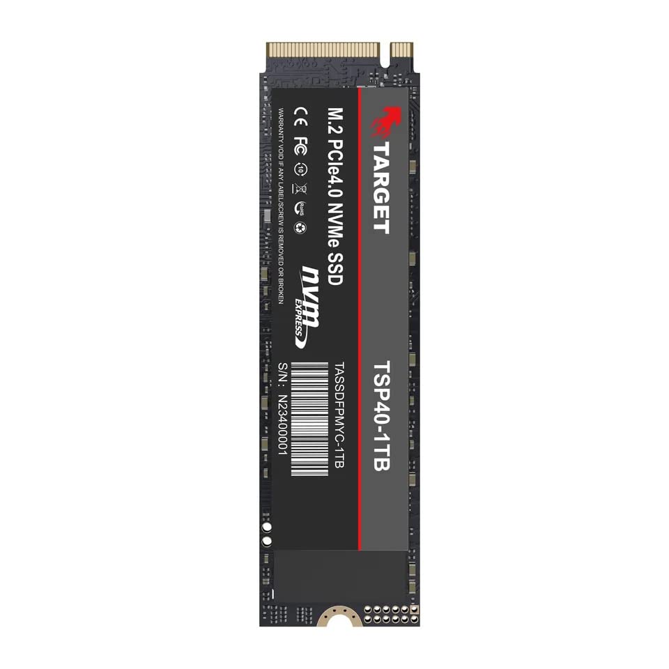 Target M.2 SSD 2280 NVMe PCIe 4.0 Gen 4x4 7100MB/s 1TB : Amazon.co