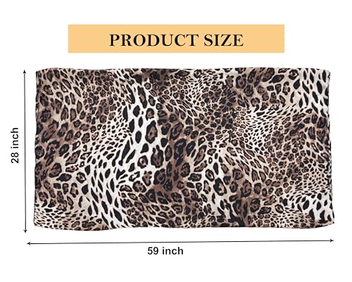 Womens-Leopard Print Shawl Scarf - Lightweight Wrap Scarves Shawl Cheetah Sunscreen Scarve for Spring Summer Season Travel2