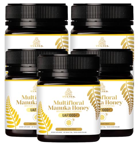 Multifloral Manuka Honey Nueva Zelanda 250g 5 frascos miniatura 1