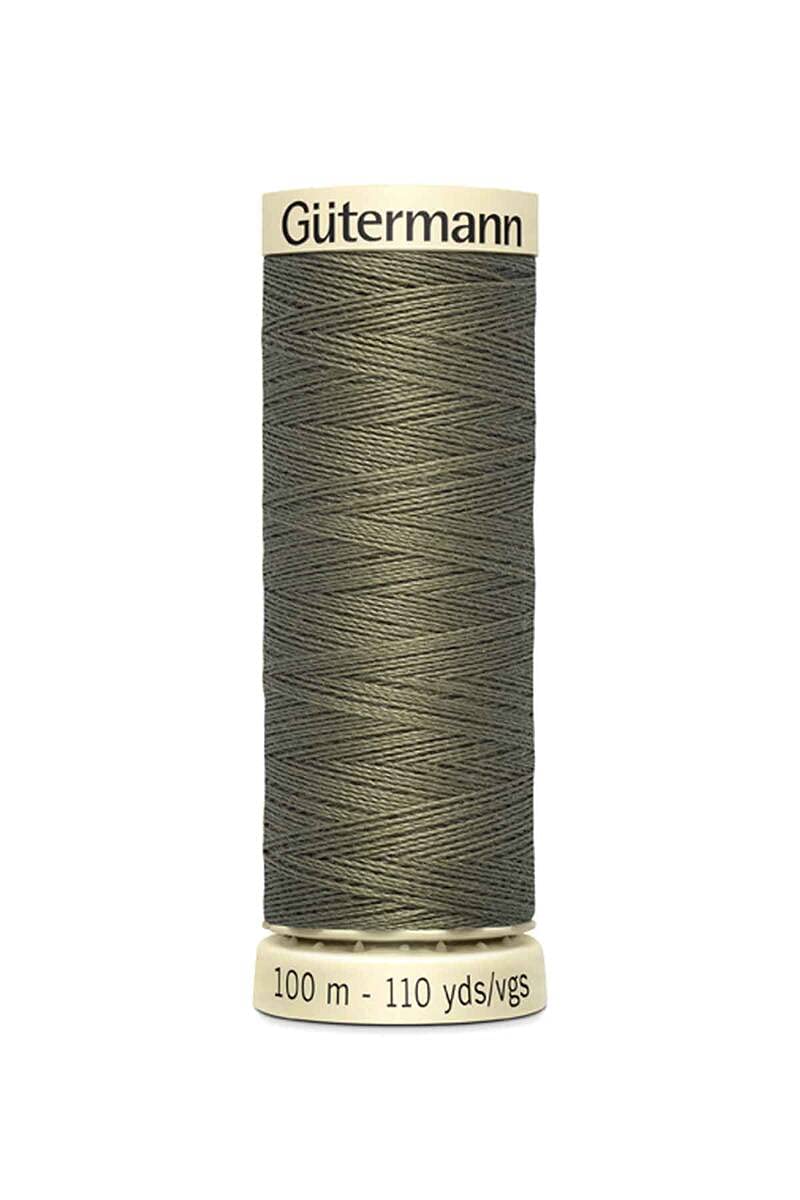 Gutermann 2T100/825 | 825-Grey Green 100% Polyester Sew All Sewing Thread 100m