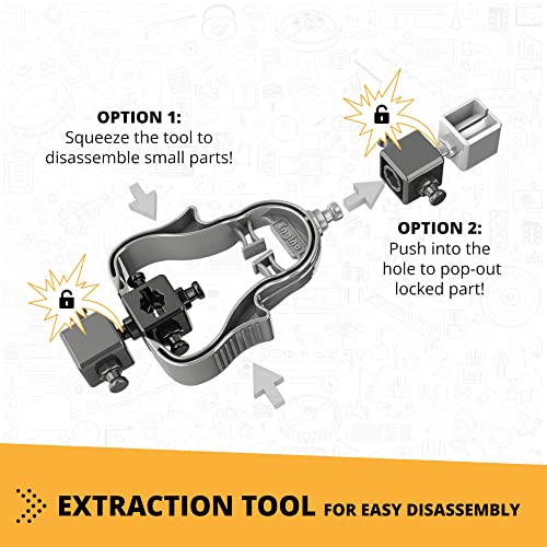 Engino: Creative Builder - 3-in-1 Wheeled Loader - Multimodel Vehicle Brick Set, Machinery Series, Snap Assembly, Engineer Construction, STEM, Kids 6+ by Engino - Used condition - Image 6