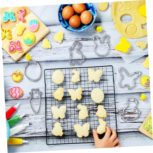 Moldes galletas Pascua para repostería sin deformar figuras de conejo 3