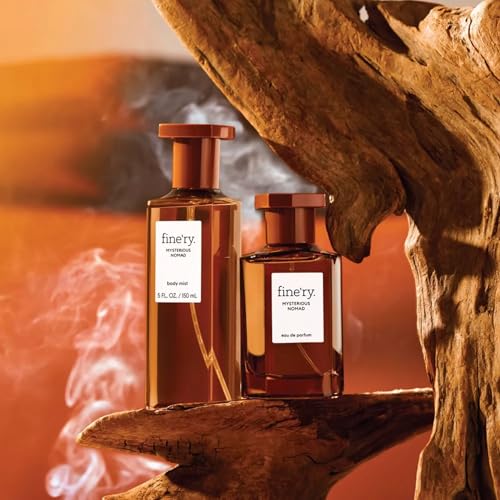 Image of Fine'ry Bergamot Hinoki Hair + Body Fragrance Mist Spray for Women & Men - Mysterious Nomad - Spicy, Citrus, Clean Scent with Bergamot, Black Pepper, Hinoki Wood, Long-Lasting Fragrance Gift (5 Fl Oz)