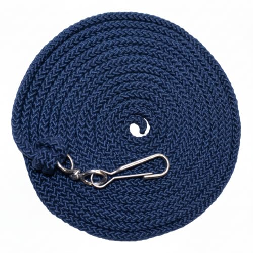 Ameisenkeks XXL Schwungseil 5m mit Karabinerhaken & Drehwirbel Robustes Ø 8mm Nylon Springseil für Kinder & Gruppen Ideal zur Zaunbefestigung & Outdoor Spielspaß