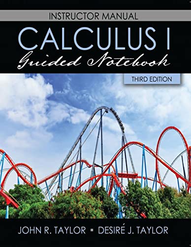 Calculus I Guided Notebook B0B1F7Z9N6 Book Cover