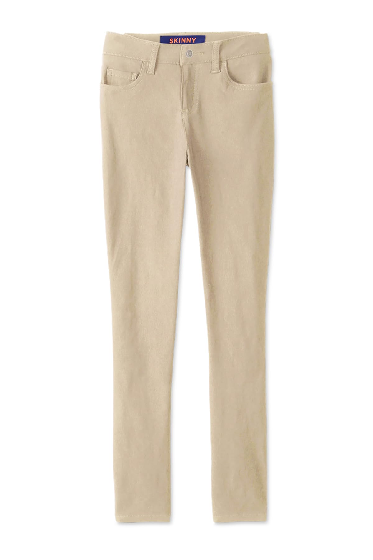 French Toast Women's Super Stretch Skinny Uniform Pants with Pockets