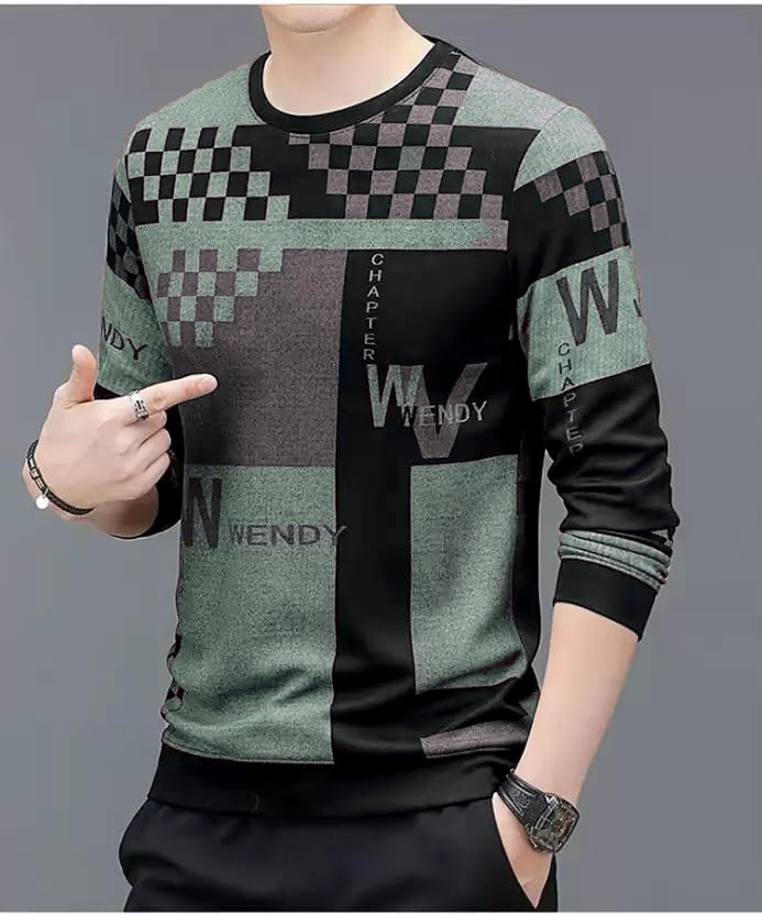 Image of Men's Premium Long Sleeve Shirt Fabric, Elegant & Comfortable Fit