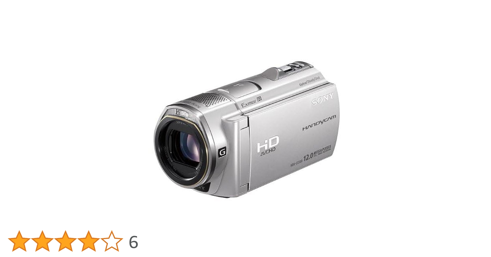 SONY HDR-CX500V ビデオカメラ 本体　説明書　レンズカバー付き HDR-CX500V/CX520V | デジタルビデオカメラ Handycam