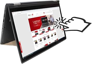 Lenovo ThinkPad Yoga 370 Touch Laptop with Intel Core i5-7300U, 8GB DDR4 RAM, 256GB SSD - 13.3" - Black - 20JH002AUS (Renewed)