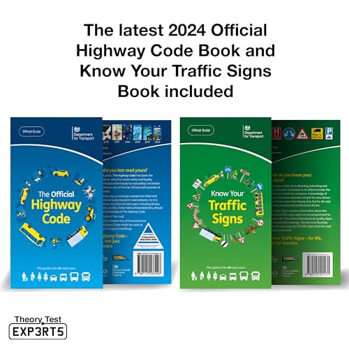 The Highway Code 2026 UK + Know Your Traffic Signs 2026 UK + 128 Road Signs Flash Cards 2026 UK + 2 x Magnetic L Plates - Image 4
