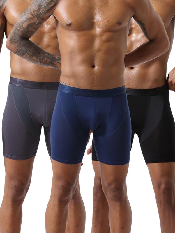 Image of Lymio Men Underwear Trunk | Briefs | Premium Mens Underpants | Breathable Trunk with Soft Elastic Waistband | Moisture-Wicking Fabric | Comfortable Stretch Fit | All-Day Fresh (Available in Multipack)
