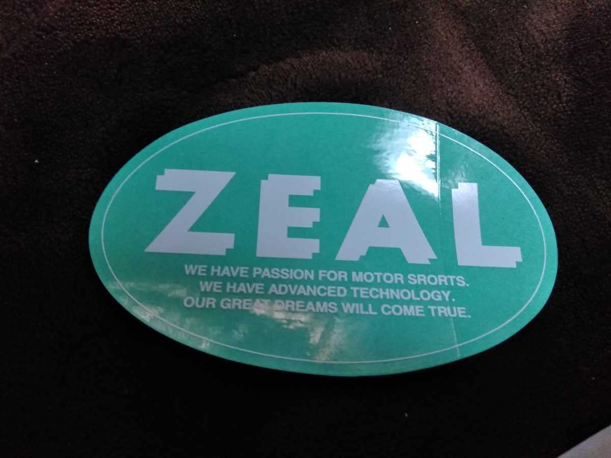 Amazon.co.jp: 品 正規品 ZEAL 初期字体 ステッカー 廃番品 248mm×65mm