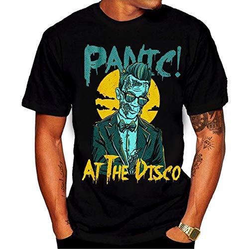 Fashion Men's Summer T-Shirt Men Printed T-Shirt Panic At The Disco Tshirt