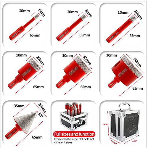 DT-DIATOOL Diamond Core Drill Bits Set - Image 2