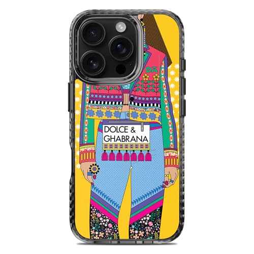 Image of DailyObjects Case for iPhone 16 Pro Max Compatible with Mag-Safe Wireless Charging, Stride 2.0 Overpriced Anxiety Slim Shockproof Back Cover with Inner Magnetic Ring