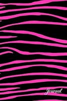 Journal: Black hot pink zebra stripes password journal 153020559X Book Cover
