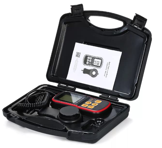 VIHELM GM1030 Luxmeter and accessories in case