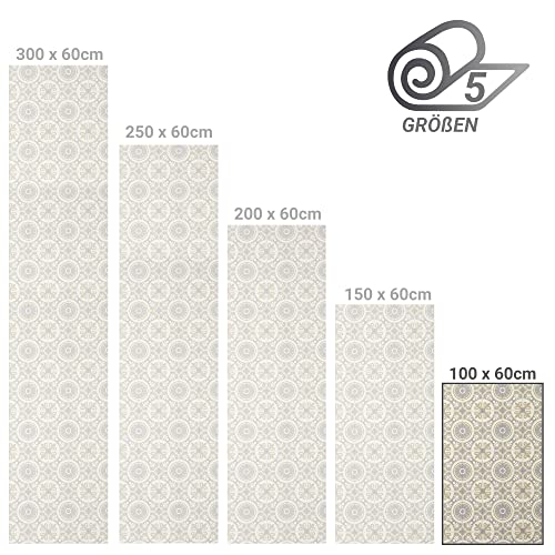 Alfombra vinilo pasillera Lisbon de 60 x 100 cm ideal para cocina y exteriores 7