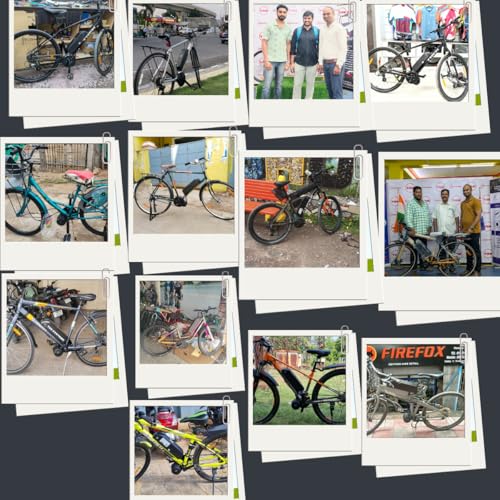 Image of E-Bicycle Conversion Kit 36V 250W | Mid-Drive Motor and 5.6 Ah Battery with Charger