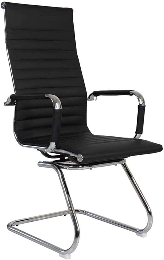 NXYJD Silla de Oficina Ordenador Personal Muebles de Oficina Silla Presidente de la Conferencia Fijo Apoyabrazos