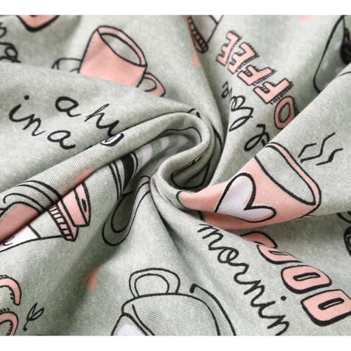 Image of ENJOYNIGHT Women Pajama Shorts Cotton Lounge Bottoms Sleep Shorts with Drawstring & Pockets