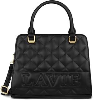 Lavie Women's Quilt Joanna Satchel Bag | Satchel Handbag for Work | Ladies purse | Stylish Shoulder Bag | Gift for Women Price In India
