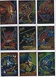 1995 Fleer Ultra Spider-Man MASTERPIECES Insert Set of 9 Cards NM/M Marvel