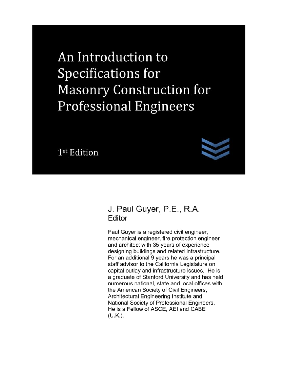 An Introduction to Specifications for Masonry Constru