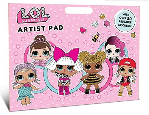 alligator books- Libro artistico + 50 Stickers de LOL Surprise Pegatinas (9781788240727)