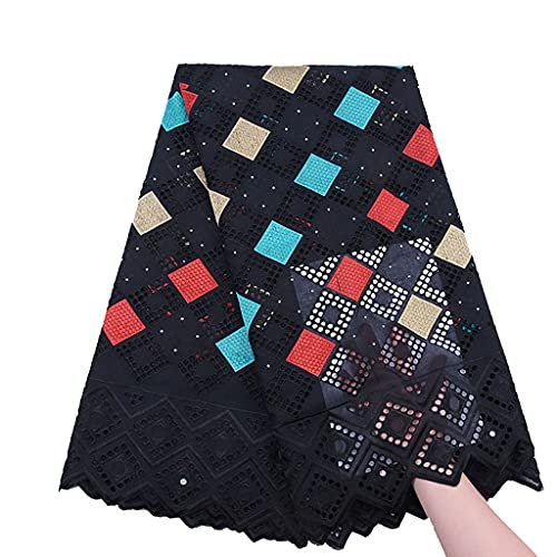ANWUYANG Voile Lace Fabric for Fashion Sewing