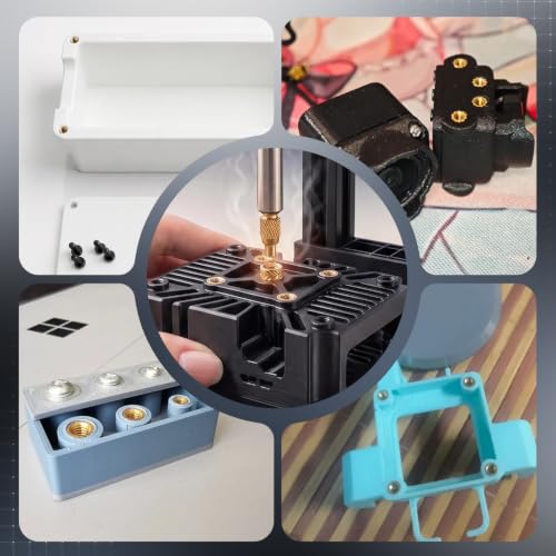 Image of Vertical Heat Set Insert Tools Kit 210mm Working Height for 3D Printing