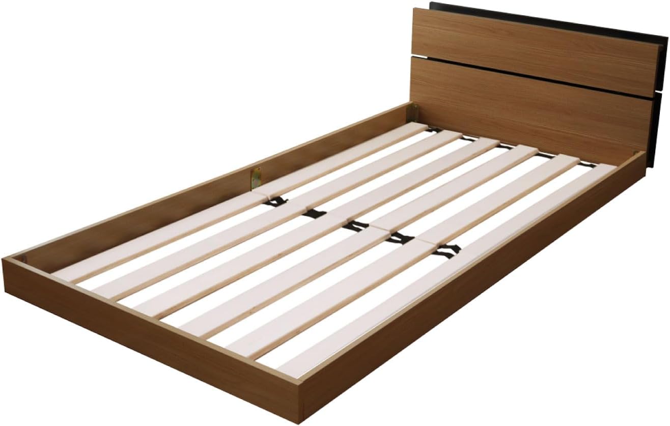 東京都23区送料込 無印良品 ダブルベッドフレーム オーク材(TP04625