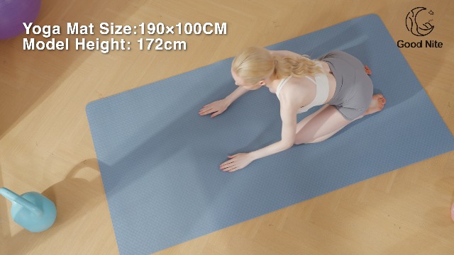 Extra Large Yoga Mat 8mm Eco Friendly Non Slip Exercise & Fitness Mat 3070 Inch Multi Colour I289085132
