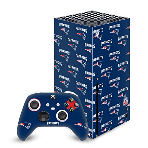 Skin Xbox Series X Patriots NFL pour personnaliser votre salon de gamer les soirs de match