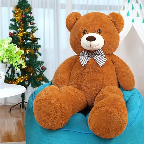 MorisMos Oso Peluche Gigante XXL 120cm, Marrón...