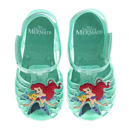 Image of Disney Girls Sandal Frozen Minnie Mouse Sesame Street Elmo Abby and Peeps Jelly Sandals for Girl Size Infant /Toddler /Little Kid