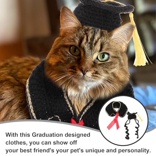 Disfraz de Graduación para Perros Pequeños Talla M miniatura 7