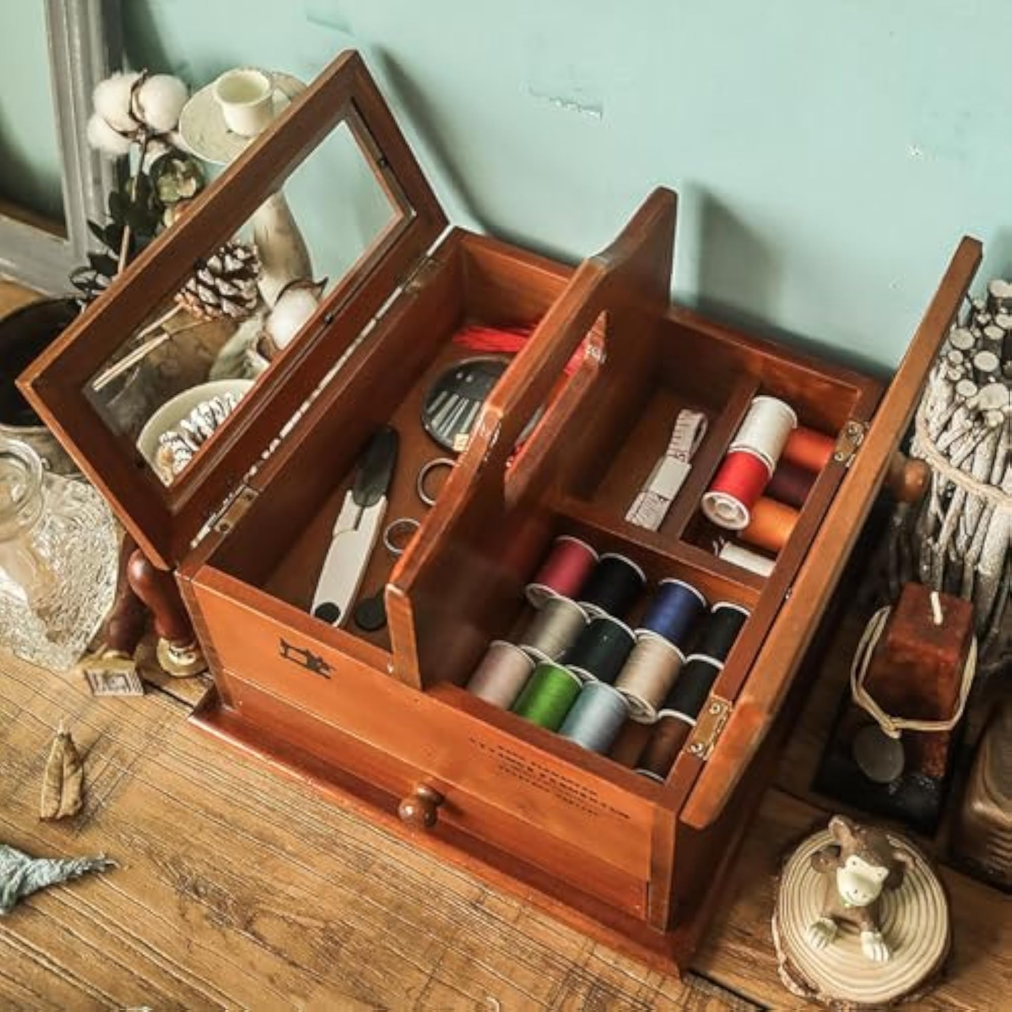 Sewing Thread Spool Case for Pincushions