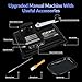 LUCYCAZ Cigarette Rolling Machine - Tobacco Rolling Machine, Cigarette Roller for Tobacco to Rolling Your Own Cigarettes (King, 100mm, Regular Size)