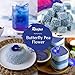 BLUE TEA - Butterfly Pea Flower Tea - 2.11 Oz (150+ Cups) | Antioxidant Rich | Chemical Free - Herbal Tea - Caffeine free - Non Bitter - No Preservatives | Zipper Pack