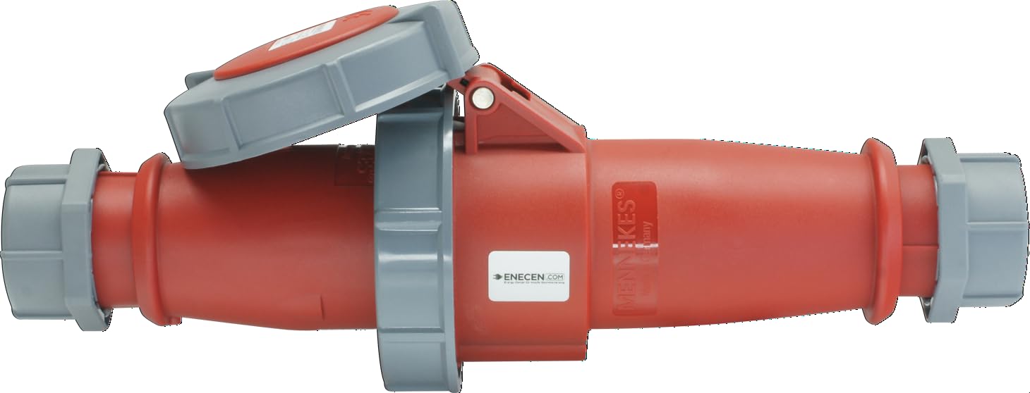 CEE Stecker & Kupplung Set 400V/32A 5p IP67 wasserdicht - Mennekes