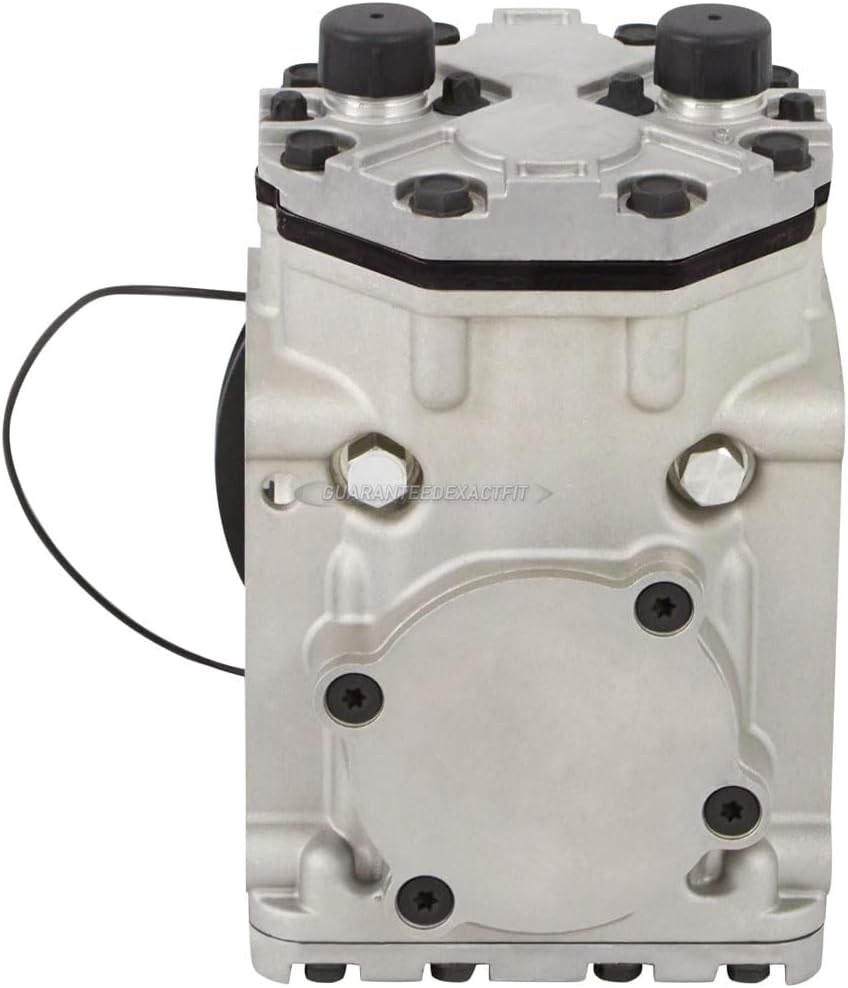 AC Compressor & 1-Groove A/C Clutch For Ford Lincoln Mustang F100 F150 F250 Mercury Freightliner Replaces York T210L - BuyAutoParts 60-00999NA New