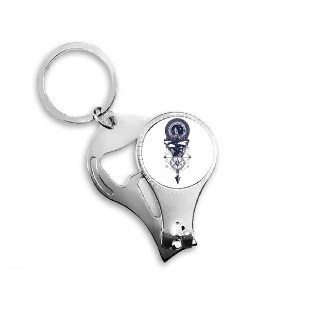 Porte-clés boussole Iceberg pour vos aventures quotidiennes