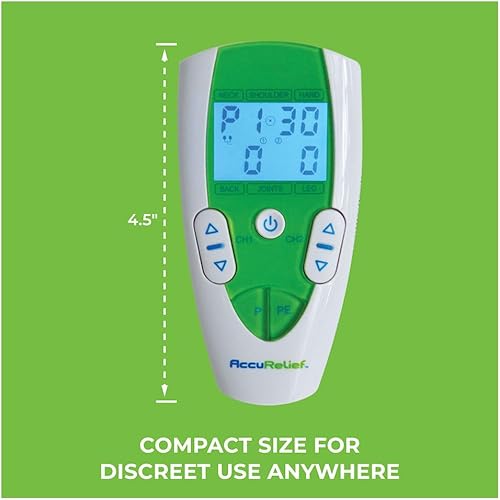 Miniatura 6 de Sistema para el alivio del dolor, electroterapia TENS de dos canales AccuRelief, ACRL-3000, 1, 1