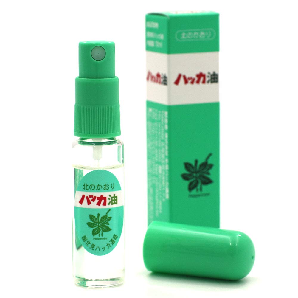 Amazon.co.jp: 北見ハッカ通商 ハッカ油 スプレー 11.5ml (E) 北海道
