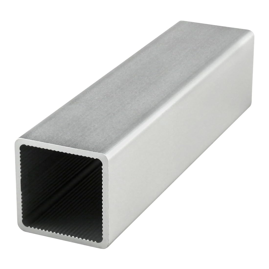 80/20 8020, 9000, 1 Inch x 1 Inch 1"x1" Aluminum Quick Frame QF Tube Profile Grooved Interior Square Frame (Clear Anodize, 20" Long)